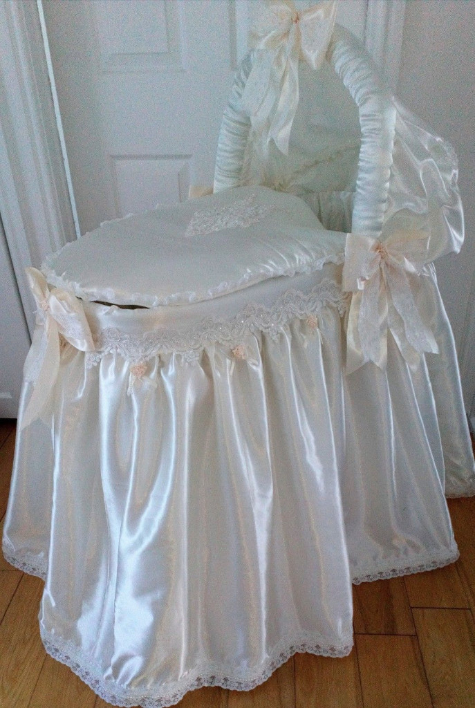 moses basket bumper set